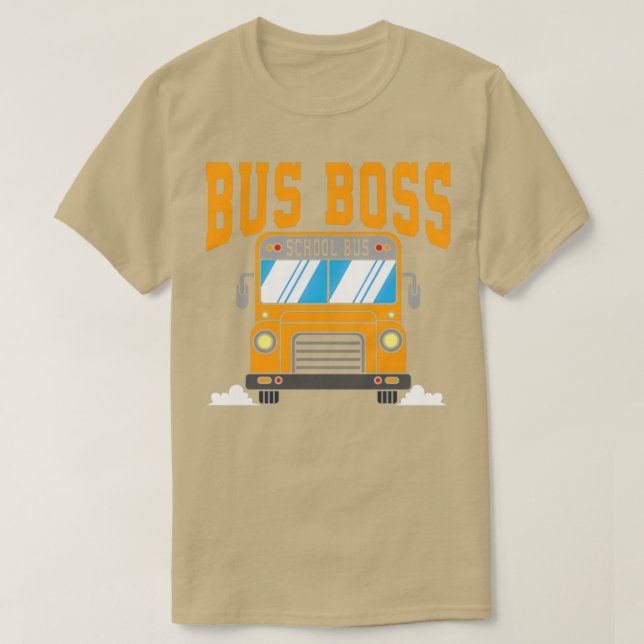 Camiseta Driver de Barramento Escolar 58 (Frente do Design)