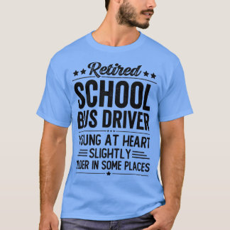 Camiseta Driver de Barramento Escolar Aposentado 4