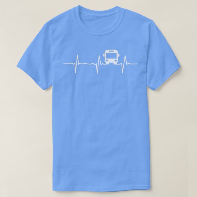 Camiseta Driver de Barramento Herzschlag Driver Bus Driver  (Frente do Design)