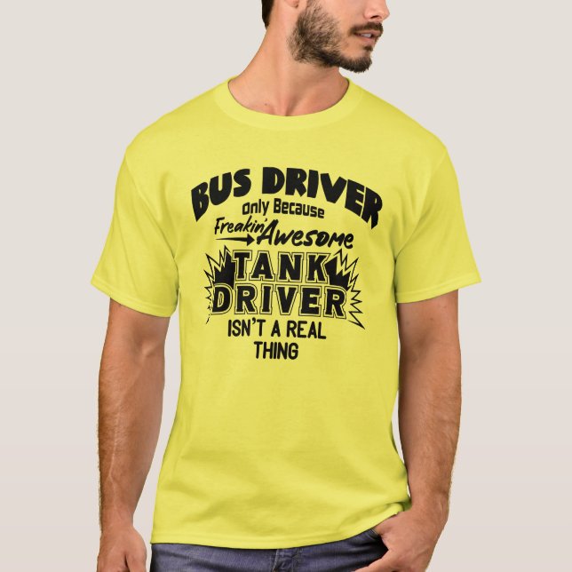 Camiseta Driver de Barramento Incrível (Frente)