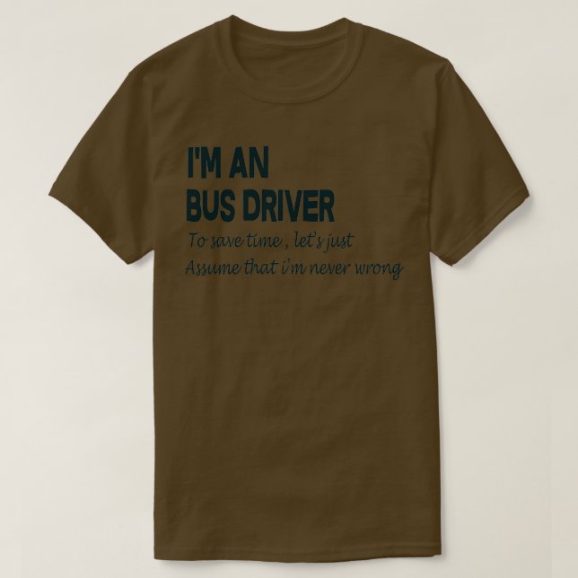 Camiseta Driver De Barramento Ix27m Para Economizar Tempo S (Frente do Design)