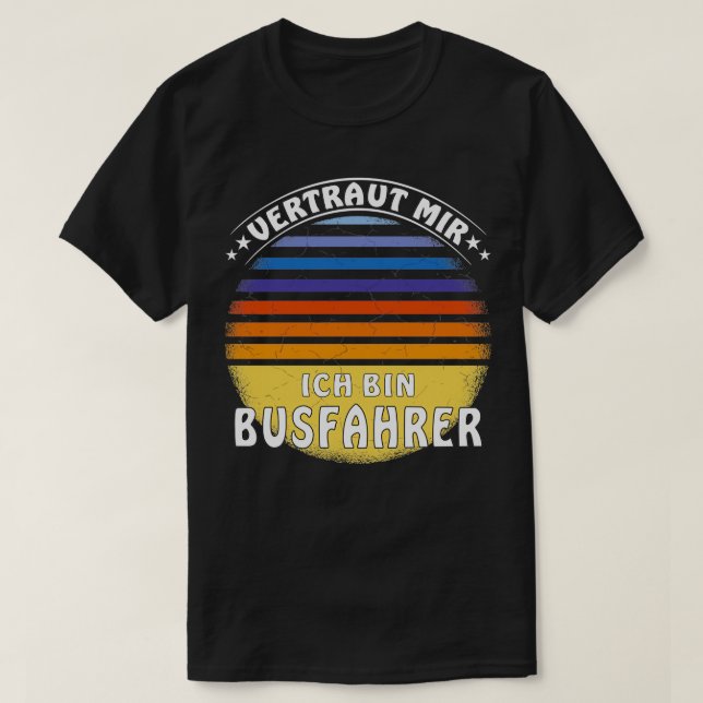Camiseta Driver de Barramento Ix27m Trust Me (Frente do Design)