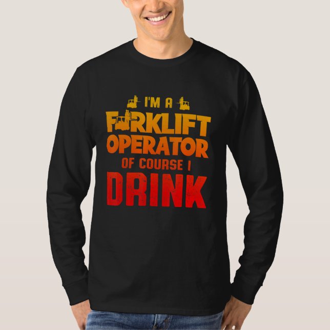 Camiseta Driver de Bebida do Operador de Emissor 3 (Frente)