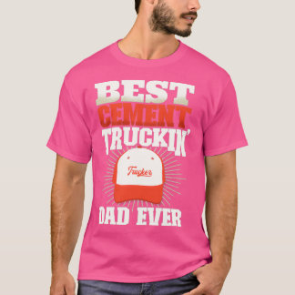 Camiseta Driver de Caminhão de Melhor Cimento - Pai de Cami