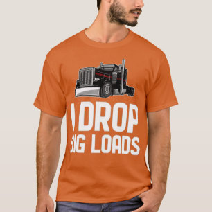 Camiseta Driver de caminhão larga grandes cargas