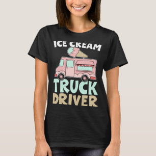 Camiseta Driver de caminhão sorvete Sundae Gelato Dessert