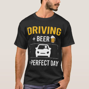 Camiseta Driver de condução de dia de cerveja