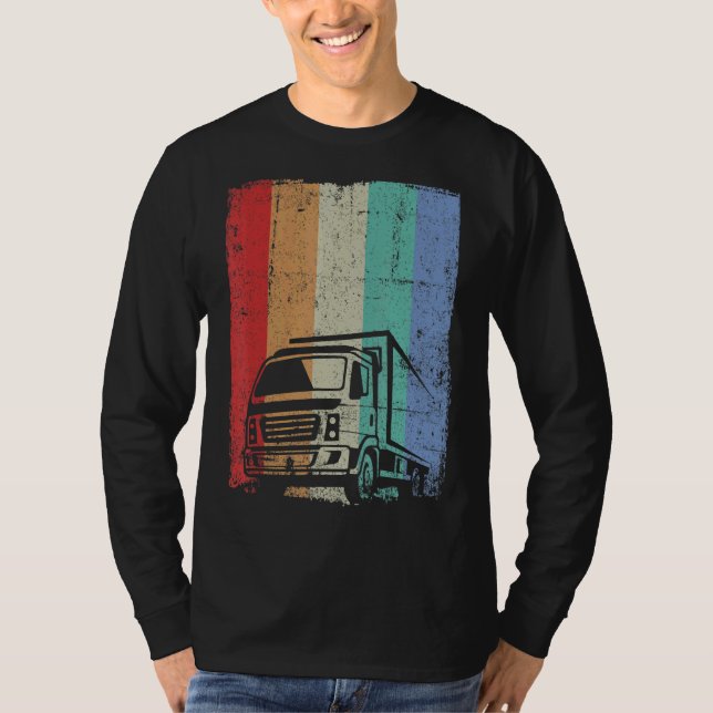 Camiseta Driver de eliminação de driver de caminhão 6 (Frente)