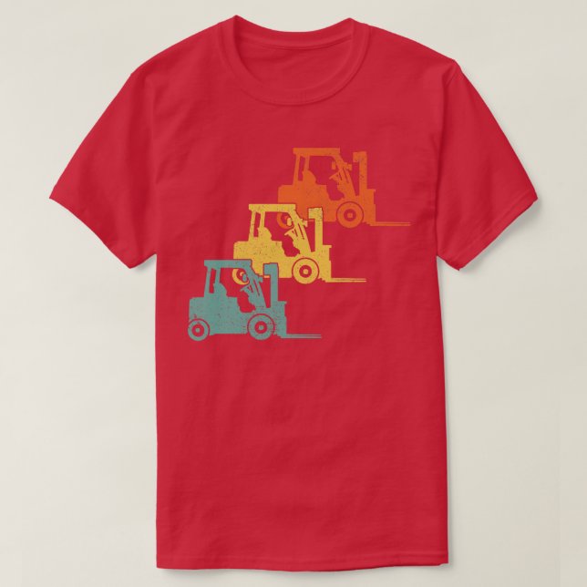 Camiseta Driver de empilhadeira 1 (Frente do Design)