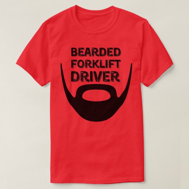 Camiseta Driver de empilhadeira portátil (Frente do Design)