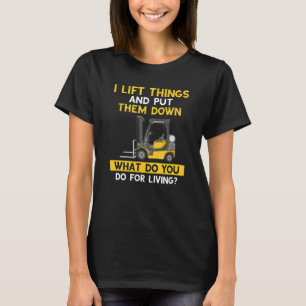 Camiseta Driver de empilhador de Armazém e de Empilhação