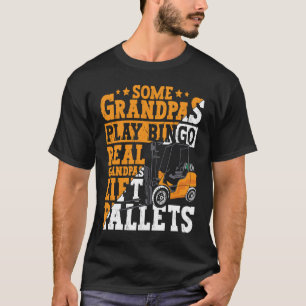 Camiseta Driver de empilhador de operador de empilhadeira c