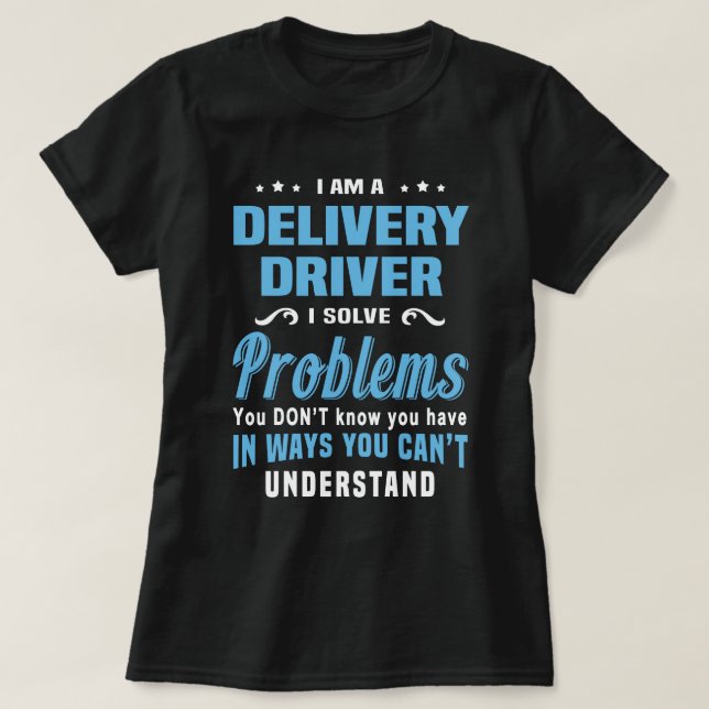 Camiseta Driver de Entrega (Frente do Design)