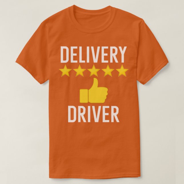 Camiseta Driver de Entrega (Frente do Design)