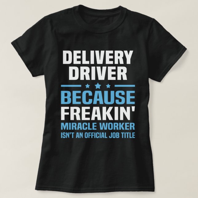 Camiseta Driver de Entrega (Frente do Design)