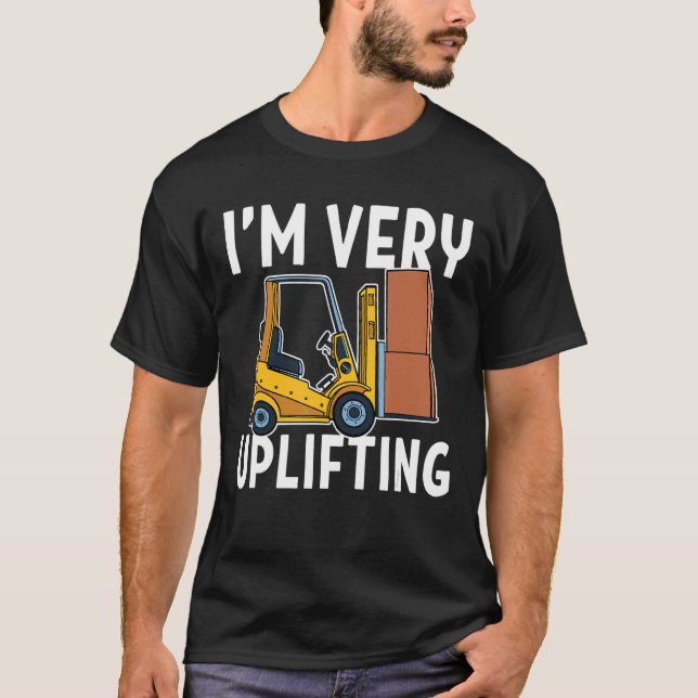 Camiseta Driver De Forquilha De Uplifação Muito Elevada (Frente)