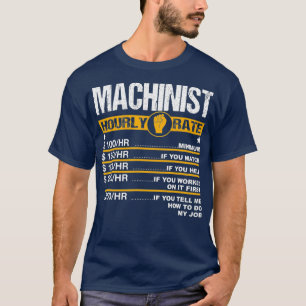 Camiseta Driver de Motor de Taxa Horária Mens Engraçado