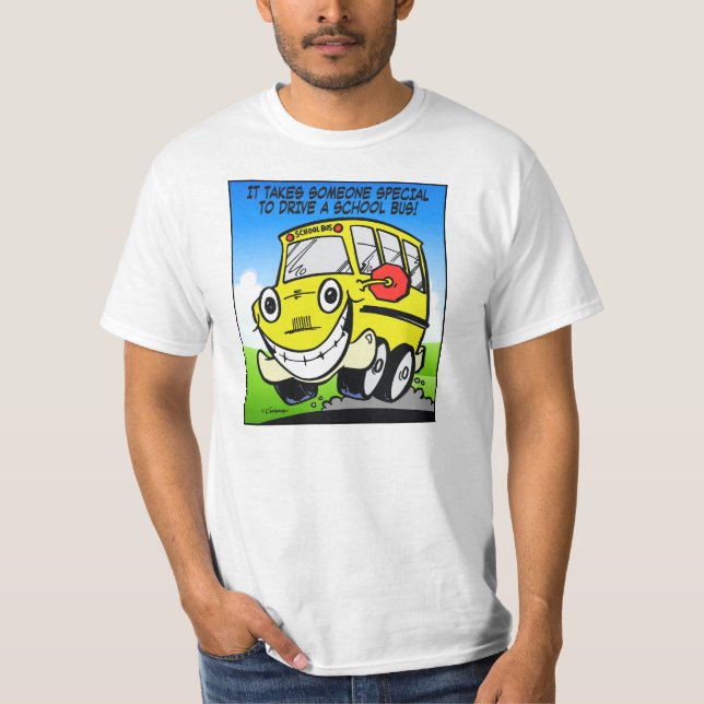 Camiseta Driver de ônibus escolar (Frente)