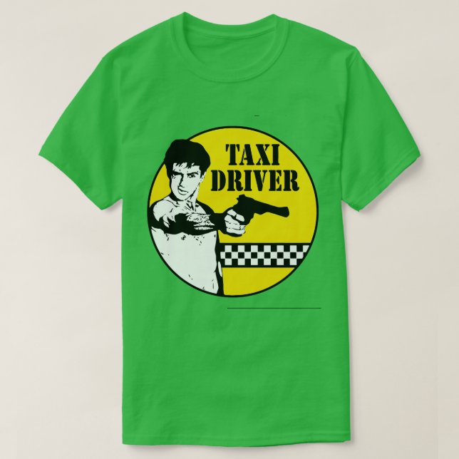 Camiseta Driver de táxi (Frente do Design)