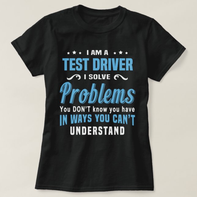 Camiseta Driver de teste (Frente do Design)
