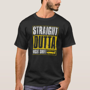 Camiseta driver do barramento do hetero Outta Night Shift