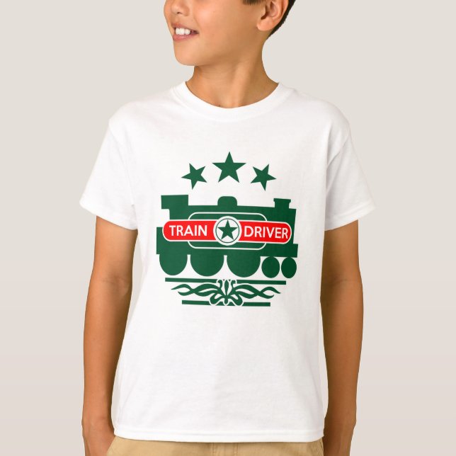 Camiseta Driver do comboio (Frente)