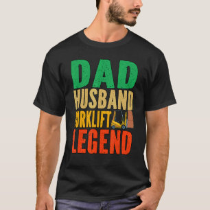 Camiseta Driver do Forkelevador do Armazém de Pais