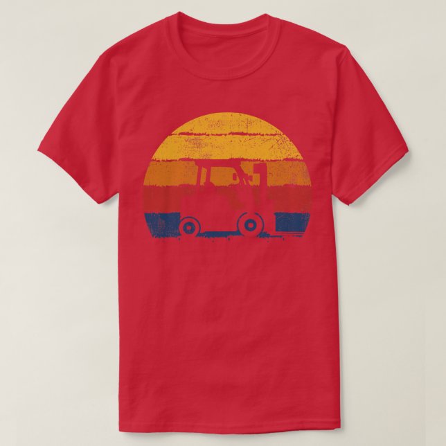 Camiseta Driver do Forklevantador (Frente do Design)