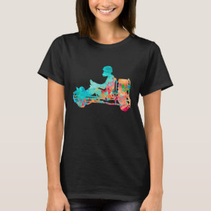 Camiseta Driver do Kart - Estilo PopArt