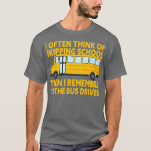 Camiseta Driver Ix27m Do Barramento De Barramento Da Escola