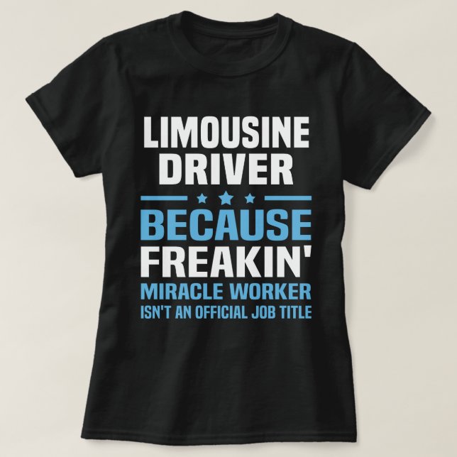 Camiseta Driver Limousine (Frente do Design)