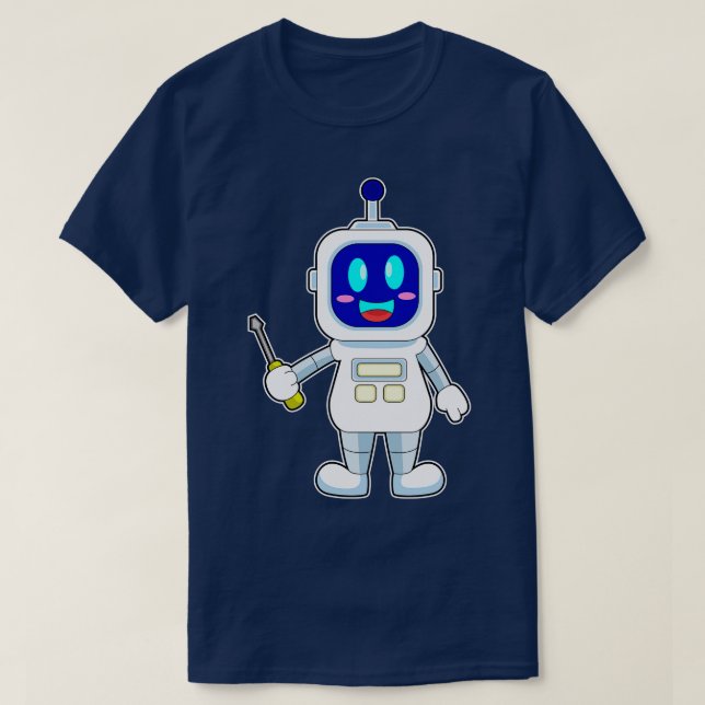 Camiseta Driver Robot Handyman (Frente do Design)