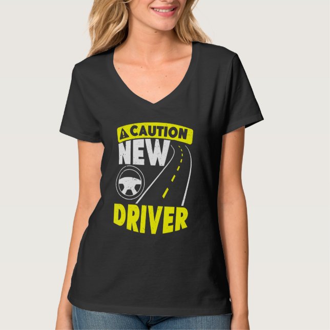 Camiseta Drivers aprovados testam nova licença de condução (Frente)