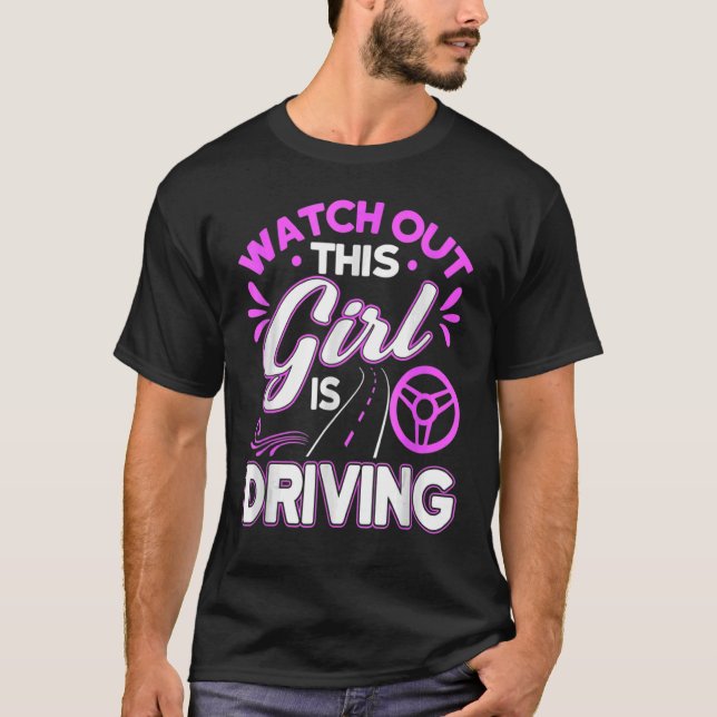 Camiseta Drivers aprovados testam nova licença de condução (Frente)