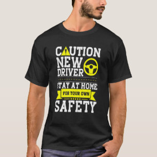 Camiseta Drivers aprovados testam nova licença de condução