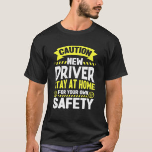 Camiseta Drivers aprovados testam nova licença de condução