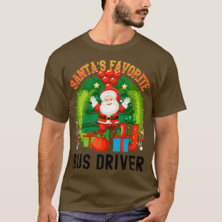 Camiseta Drivers de Barramento Favorito do Santas Mundos Ok