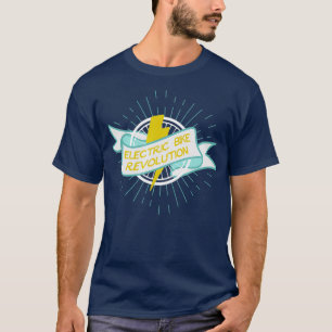 Camiseta Drivers de bicicleta elétrica de revolução de b