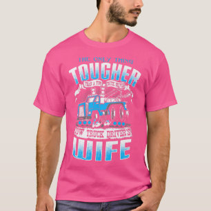 Camiseta Drivers De Caminhão-De-Boca Esposa Engraçada, Driv