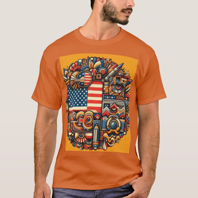 Camiseta . **Drives de Sonho Americano** (Frente)