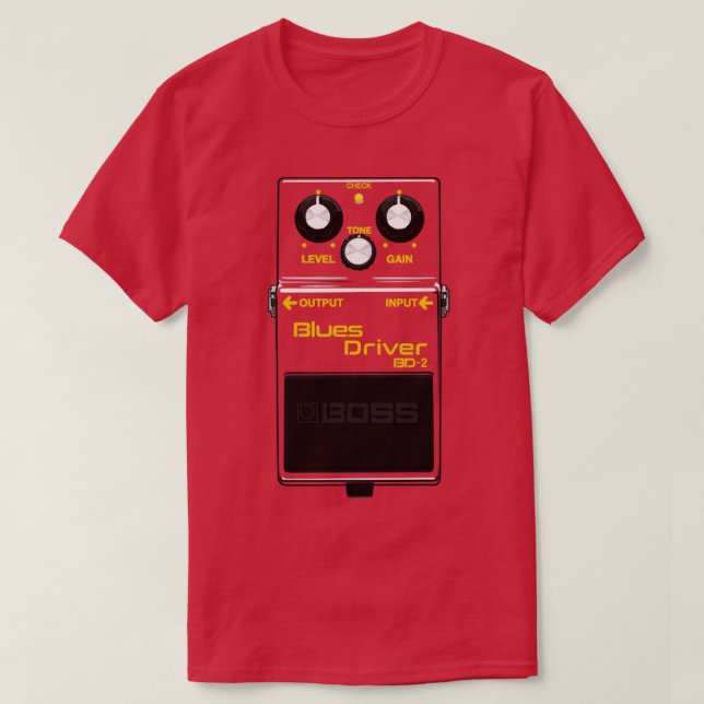 Camiseta Drivin the Blues (Frente do Design)