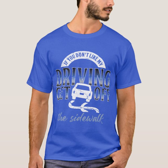 Camiseta Driving Instructoreacher School Lesson Drivers Lic (Frente)