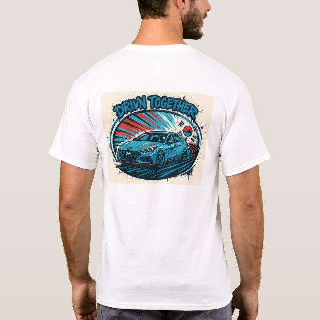 Camiseta Driv'N Together - Graffiti Style (Two Sides) (Verso)