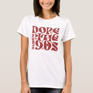 Camiseta Droga Desde os Anos 90 Retro Tee