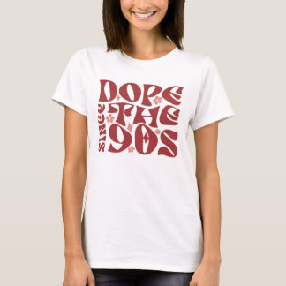 Camiseta Droga Desde os Anos 90 Retro Tee