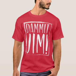 Camiseta Droga Jim Citações Engraçadas vintage