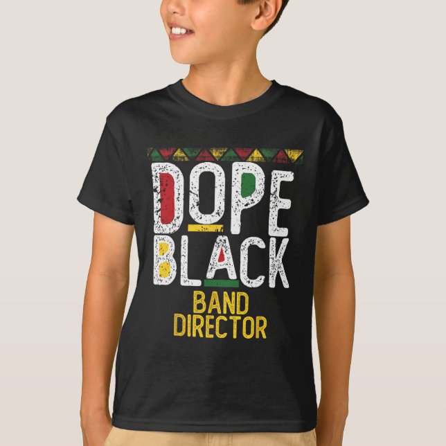 Camiseta Droga Preta E Diretor Mês Da História Negra  (Frente)