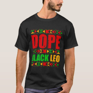Camiseta Droga Preto Leo Mês da História Negra Melanina Afr