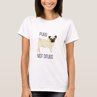Camiseta Drogas dos Pugs não