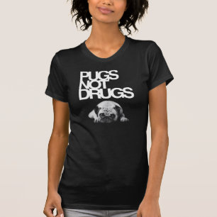 Camiseta Drogas dos Pugs não